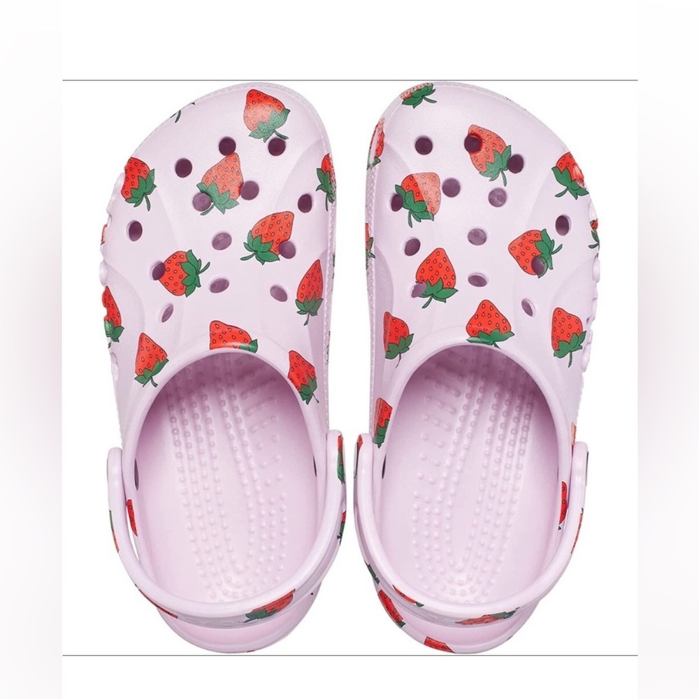 Strawberry crocs